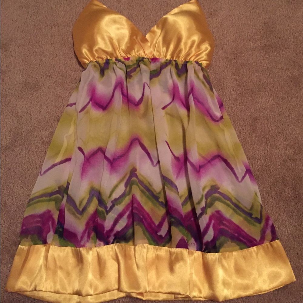 Tello's sheer tank top